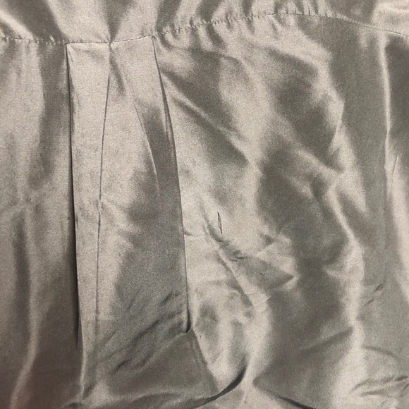 MADISON Marcus Black 100% Silk Dress - Picture 4 of 8